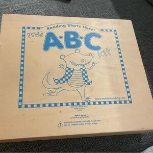 My ABC Kit Wooden Box